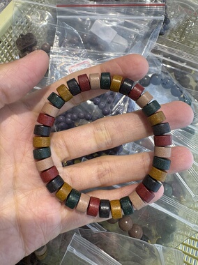 非遗传承合香珠手串女款单圈手链送女友礼物