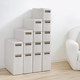 Storage cabinet storage cabinet floor-standing drawer-type plastic narrow joints