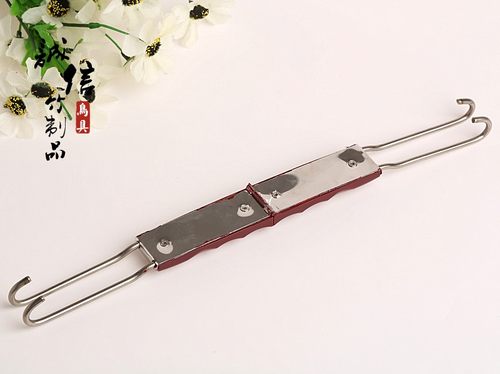 画眉鸟笼扁担伸缩提手笼挑手提挑挂钩工具提两笼子遛鸟 - 图2