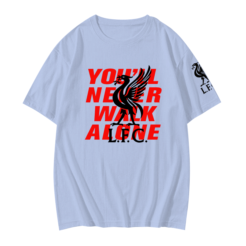 利物浦火鸟永不独行足球迷服t恤衫 凯畅思屿T恤