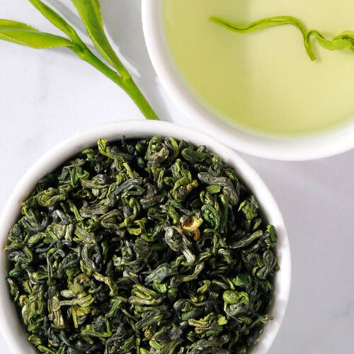 2026新茶春茶贵州茶叶绿茶珠茶宝石颗粒特级黎平白茶游芳翠500g - 图2