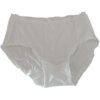 Lace hip-covering women's large size mid-rise underwear