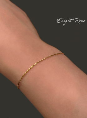 超细包金性感不褪色蛇骨手链