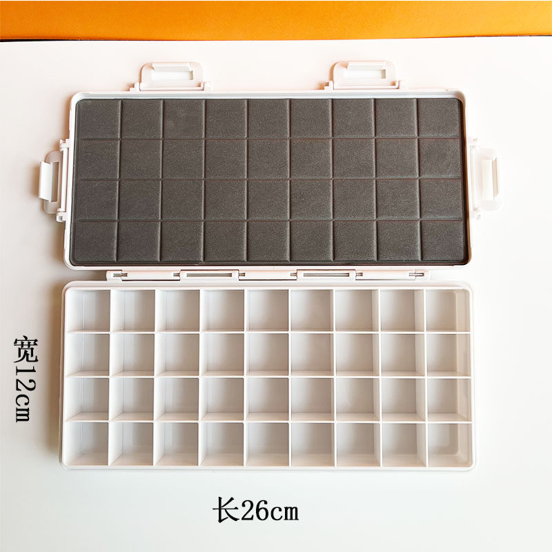 36色大容量水彩丙烯油画水粉颜料保湿盒分格调色盒绘画美术用品,淘宝优惠券,粉丝福利购,淘宝优惠卷