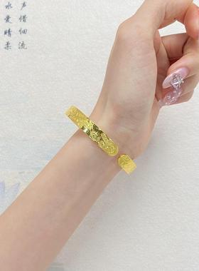 言德珠宝吉言（窄）手镯言德金包银NGTC证书·深检证书