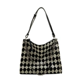 Вместительная и большая сумка подмышку, сумка через плечо, модная сумка на одно плечо, коллекция 2022