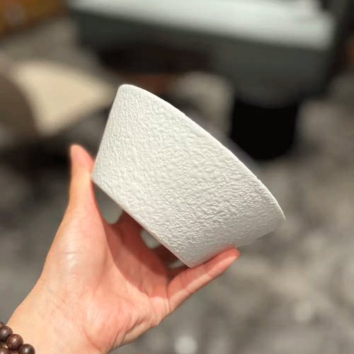 美国tuxton斗笠碗米饭碗陶瓷釉下彩耐高温可微波家用精致吃饭碗 - 图2