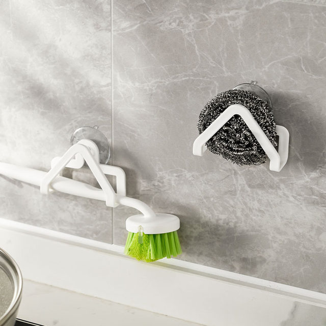 Suction cup sink storage rack kitchen storage rack