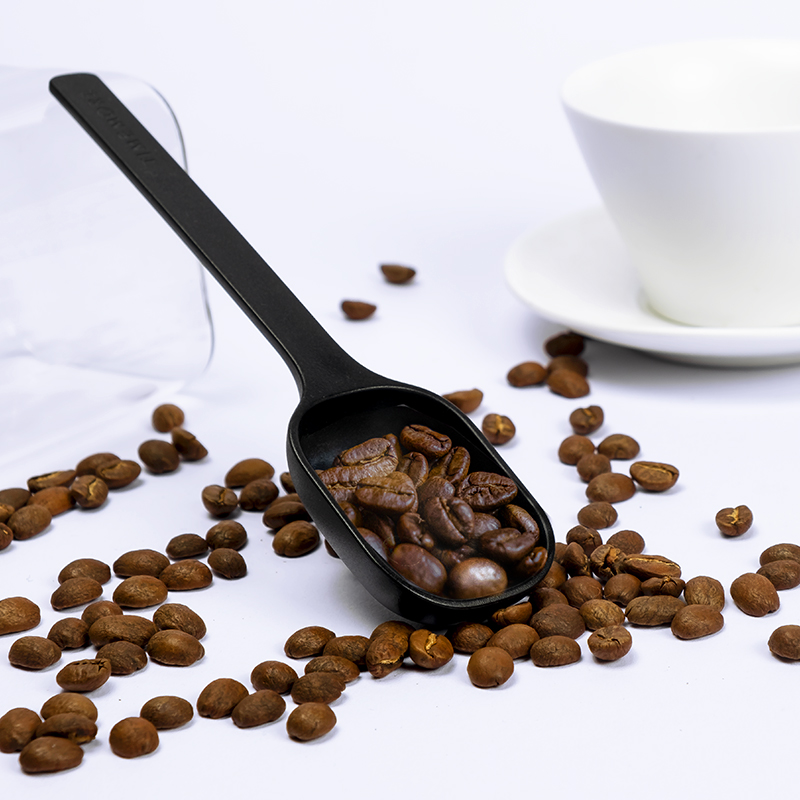 泰摩咖啡量豆勺长柄奶粉勺塑料定量粉勺一次量取咖啡豆10g-图2