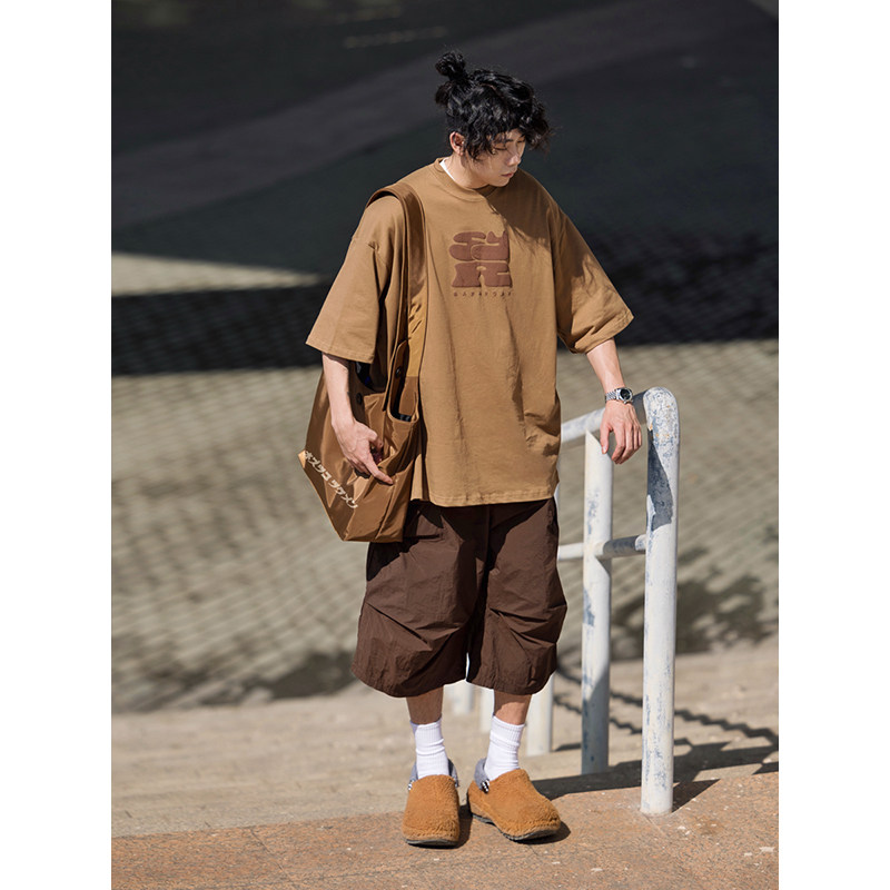 水曜日定休 户外机能风短裤男七分裤立体大口袋设计速干裤子宽松,淘宝优惠券,粉丝福利购,淘宝优惠卷