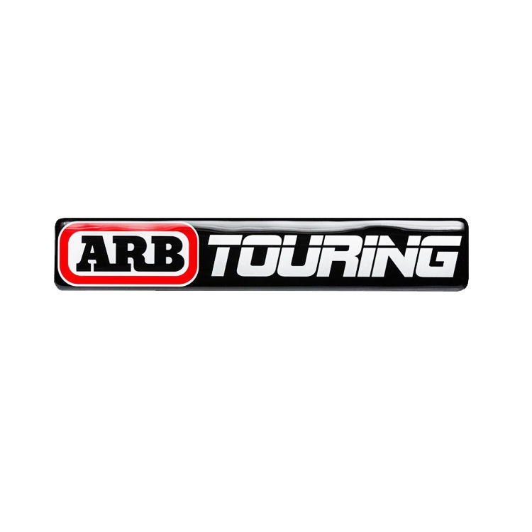 arb车边帐装饰水晶贴黑色铝合金车顶账户外篷布个性品牌logo - 图3