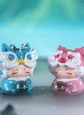 可爱东海遗珠萌粒创意桌面小摆件