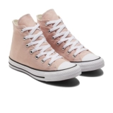 Converse, конверсы, розовая высокая спортивная обувь для отдыха