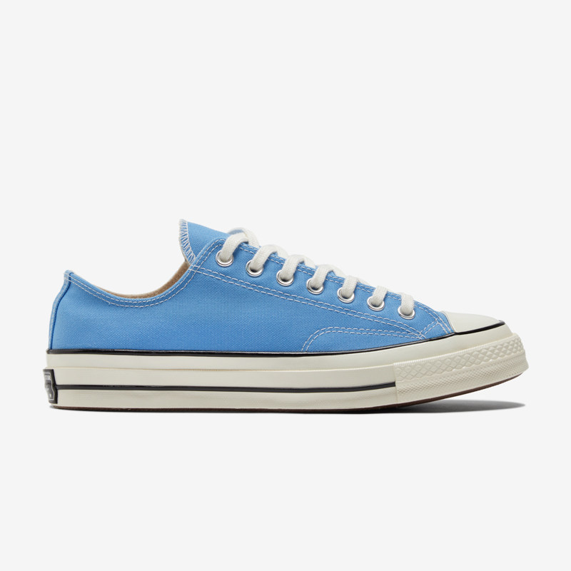 converse官方chuck 70低帮蓝帆布鞋 CONVERSE帆布鞋