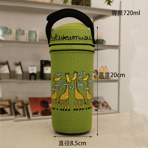 象印焖烧杯套辅食罐保温杯套隔热防烫防摔卡通通用杯套500/750ml - 图2