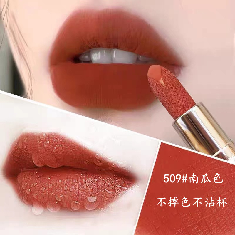 Maybelline美宝莲不掉色不沾杯正红色口红雨衣哑光素颜显白车厘子