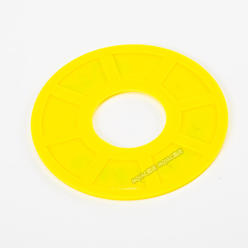 急停按钮标牌 黄牌警示告圈 按钮开关 防护圈标志外径40MM60 90 - 图3