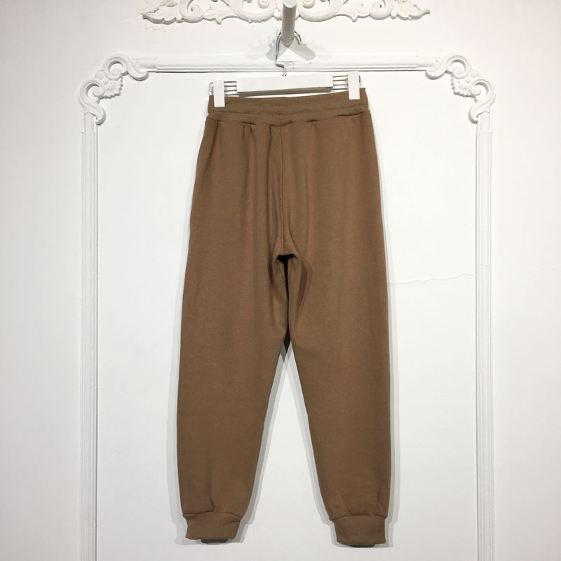 N系列 D98090 时尚绒里卫裤品牌女装折扣 - 图2