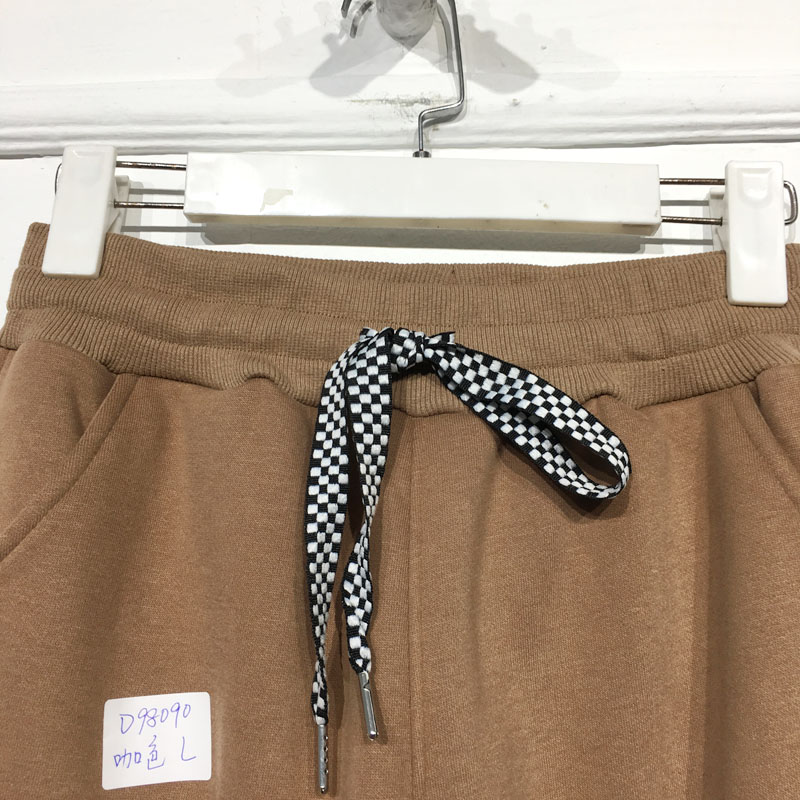 N系列 D98090 时尚绒里卫裤品牌女装折扣 - 图3