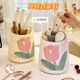 Cute flower chopstick cage knife holder rotatable knife storage box household kitchen kitchen utensils storage box storage rack