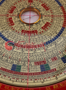 八九一运台湾玄空飞星风水罗经盘