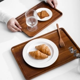 Японская деревянная прямоугольная система хранения для домашнего использования, чайная чашка