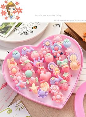 儿童戒指卡通金沙冰雪公