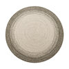 Handwoven home living room round rug home mat