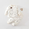 40g quilted baby suit autumn and winter baby high waist