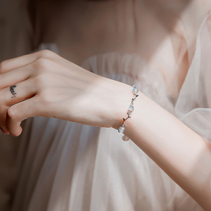 小众设计森林月光石手链