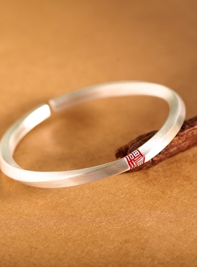 999银实心时尚正品手镯