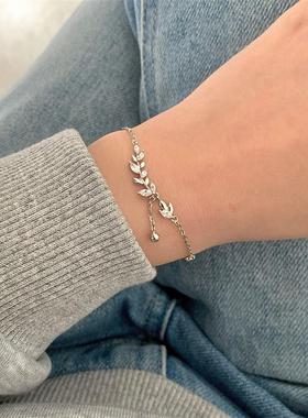 999足银甜美手链送女友