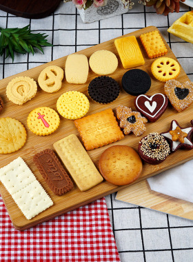 仿真模型道具奶油双层摆件