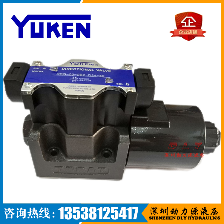 YUKEN油研电磁阀DSG-01-2B3A-R100/R200-N/N1-50/70/51T/60 - 图0