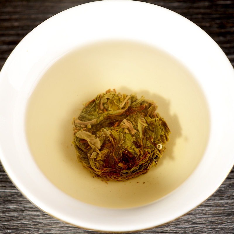 生茶冰岛小玉饼古树茶普洱茶一品百年云南阿福哥临沧生普盒装320g - 图1