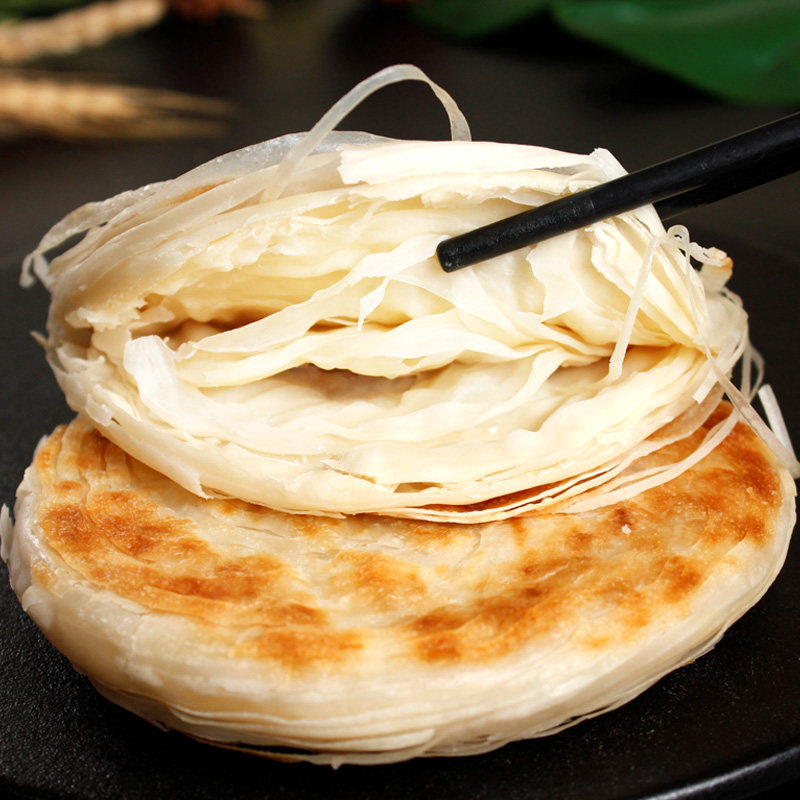 老潼关馍风味肉夹馍饼胚千层饼半成品家庭装商用烧饼早餐顺丰包邮_虎窝淘