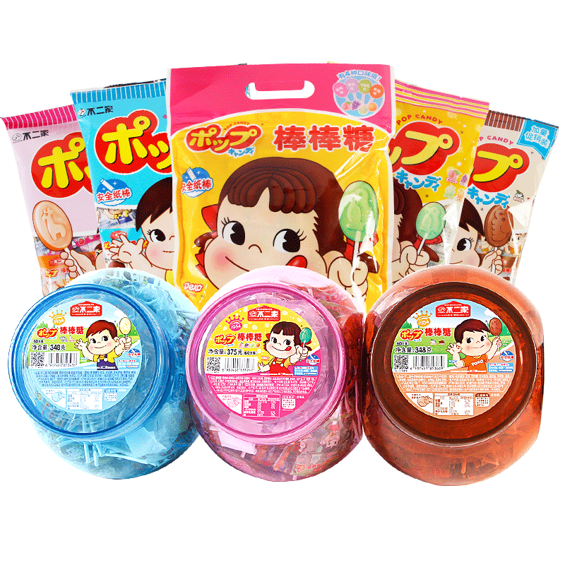 不二家批发网红儿童节大礼包棒棒糖 秋和食品糖果