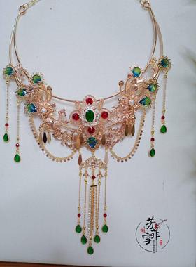 异域风项圈保色铜长流苏