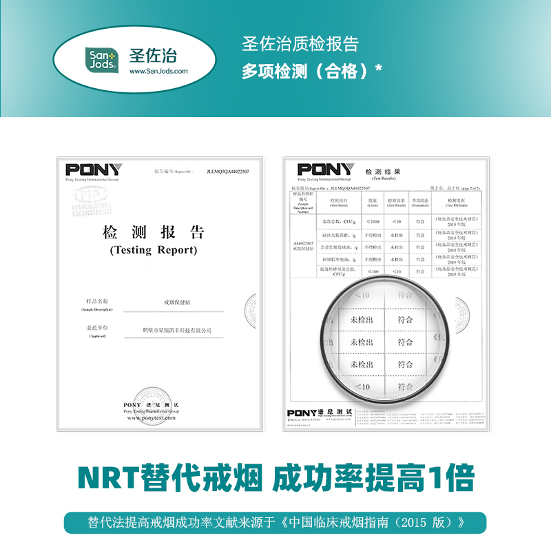 圣佐治戒烟贴加强型NRT戒烟神器戒烟产品正品42MG买1送1 - 图3