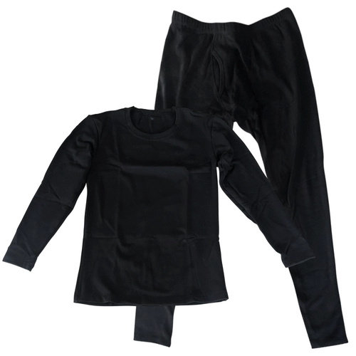 Удерживающее тепло нижнее белье, комплект, термобелье, бархатные приятные телу штаны, в обтяжку, облегающий крой