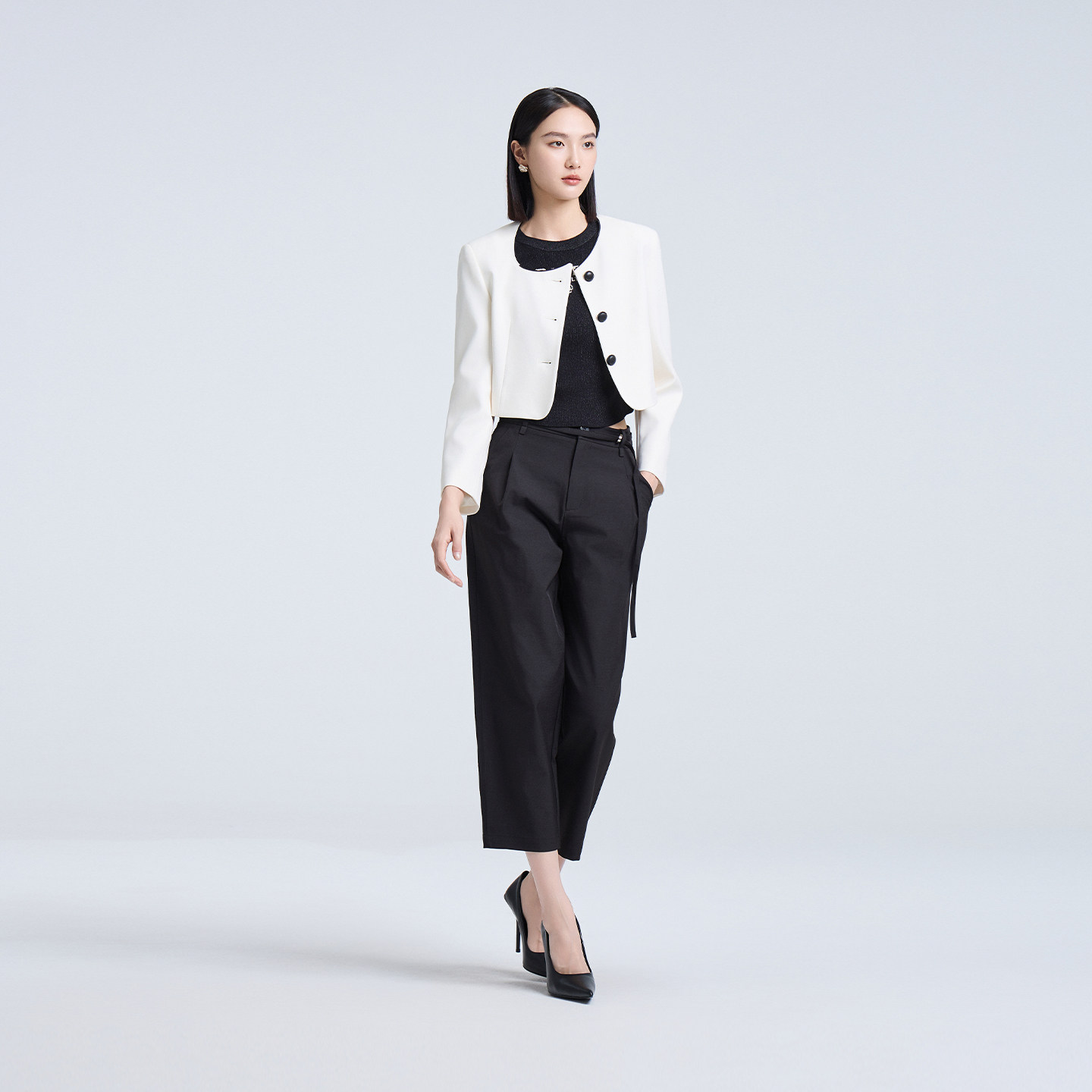 恩瑞妮专柜同款2025秋季新款时尚百搭显瘦气质淑女短外套女上衣,淘宝优惠券,粉丝福利购,淘宝优惠卷