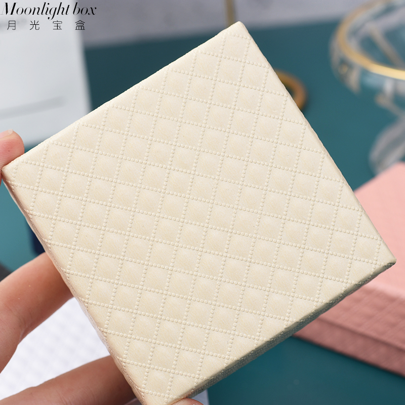 现货钻石纹饰品盒耳环项链首饰包装盒戒指耳钉盒可定制logo,淘宝优惠券,粉丝福利购,淘宝优惠卷