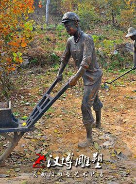 玻璃钢民俗定做人物雕塑