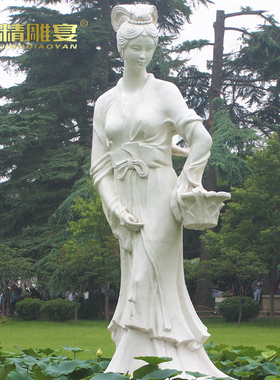 古代雕像历史名人专业园林景观