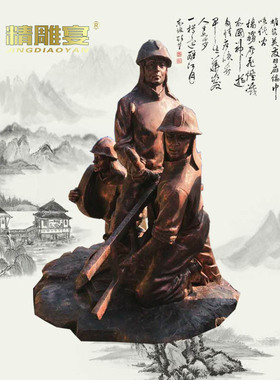 消防员人物公园摆放城市广场铸铜