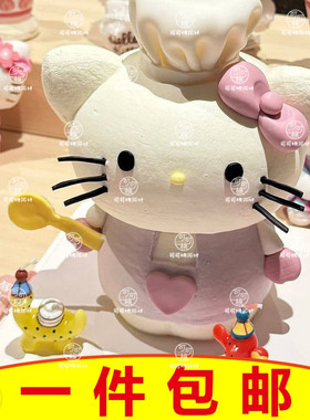 烘焙装饰品蛋糕装扮插件生日蜡烛白色小狗造型蜡可爱创意拍照配件