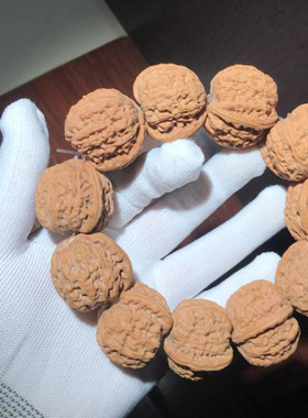 超大36mm白狮子头手持文玩把件麻核桃精选老树手串健身老人练手送