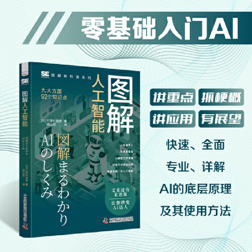 当当网 图解新科技系列全集3册 图解人工智能+图解算法+图解web3.0  技能速学与实景应用 全面掌握人工智能应用要诀 人工智能书籍 - 图2