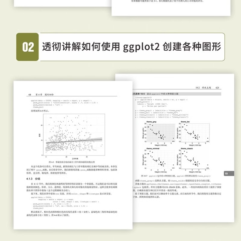 【当当网正版书籍】R语言实战（第3版）人民邮电出版社数据可视化R语言编程入门教程数据分析统计学数理统计数据挖掘大数据处理-图1