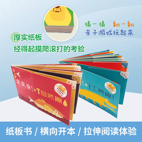 当当网正版童书 变变变 自然篇 工具篇  睡觉篇 游戏篇 物品篇 机械篇 构思奇妙绘制精巧想象力爆棚的神奇翻翻书 - 图2